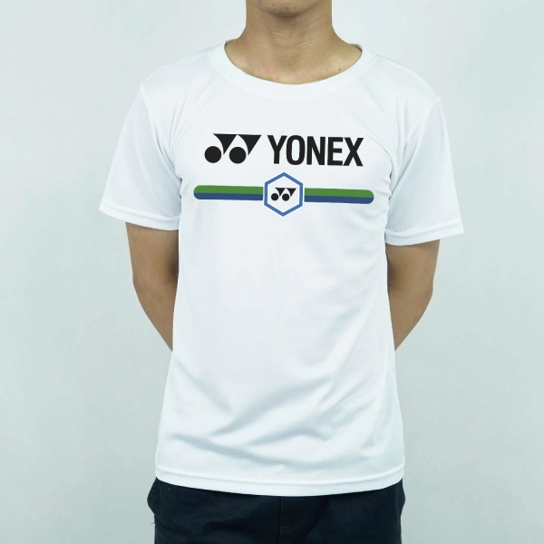 Áo cầu lông Yonex nam trắng - Mã 057