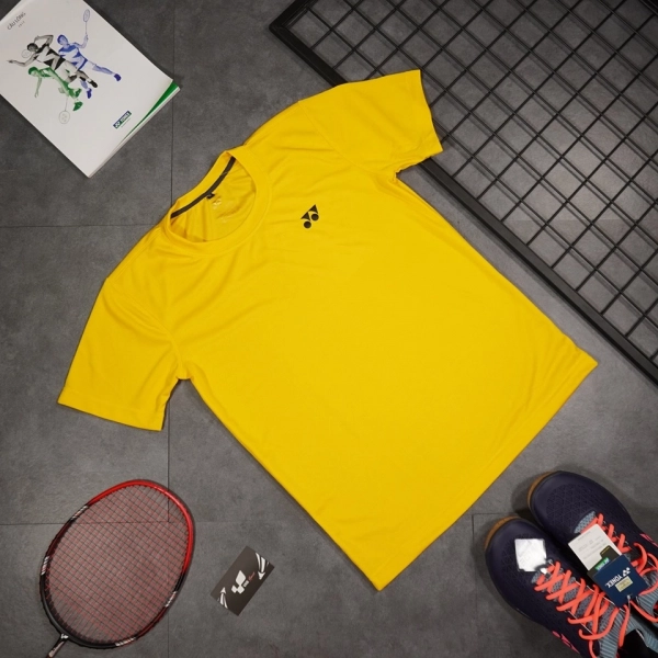 Áo cầu lông Yonex - Nam - Vàng - Logo đen