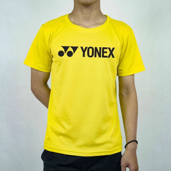 Áo cầu lông Yonex nam vàng - Mã 009