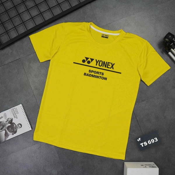 Áo cầu lông Yonex nam vàng - Mã 693