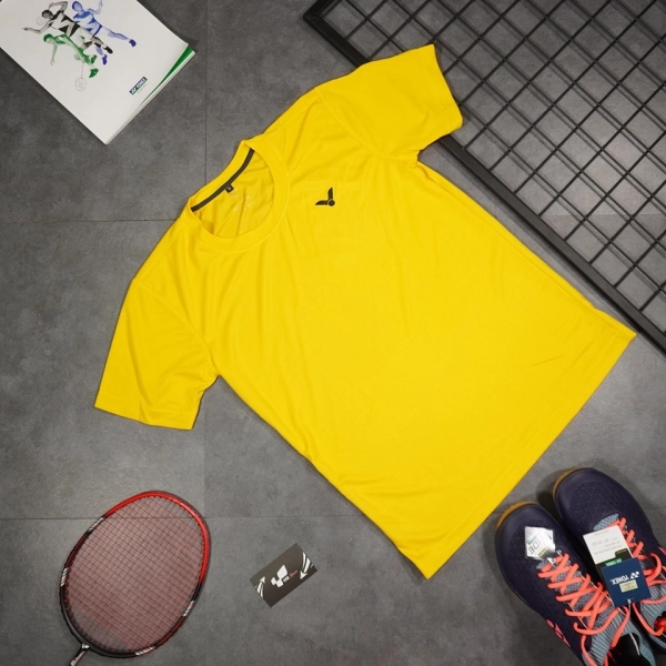 Áo cầu lông Yonex - Nữ - Vàng - Logo đen