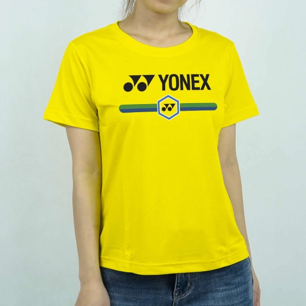 Áo cầu lông Yonex nữ vàng - Mã 057