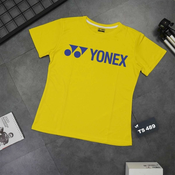 Áo cầu lông Yonex nữ vàng - Mã 489