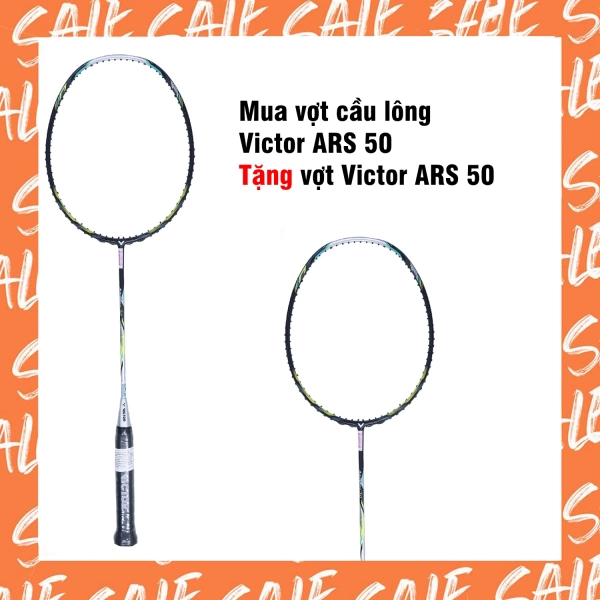 Combo mua vợt cầu lông Victor ARS 50 tặng vợt Victor ARS 50