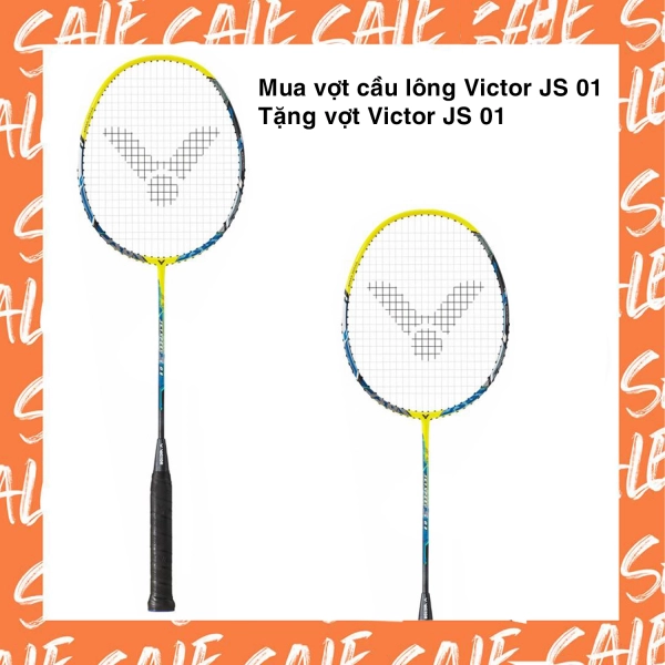 Combo mua vợt cầu lông Victor JS 01 tặng 1 vợt Victor JS01