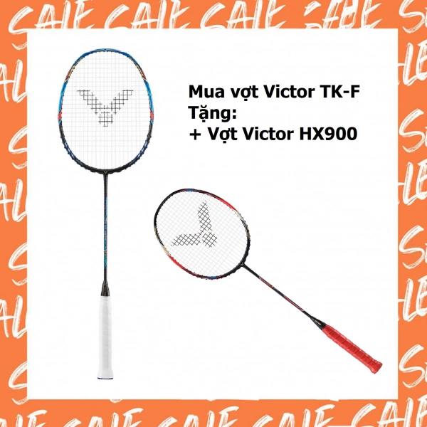 Combo mua vợt cầu lông Victor TK-F tặng vợt Victor HX900