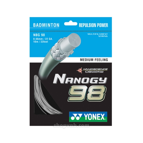 Dây cước căng vợt Yonex Nanogy BG 98