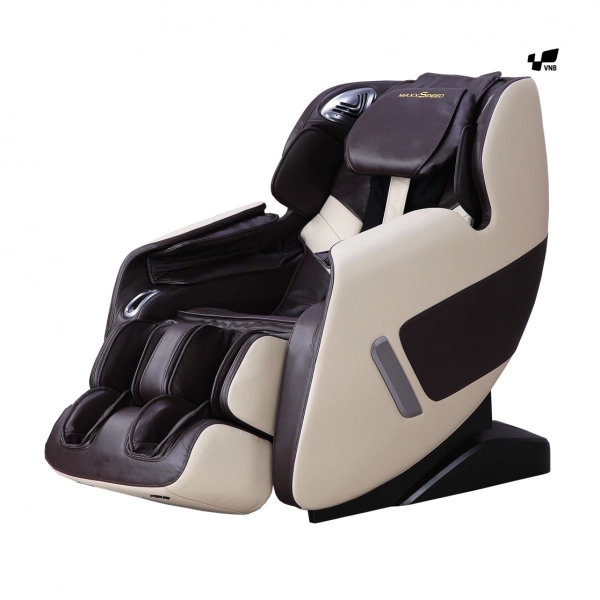 Ghế Massage Azaki Maxxspeed E550 - Trắng Nâu chính hãng