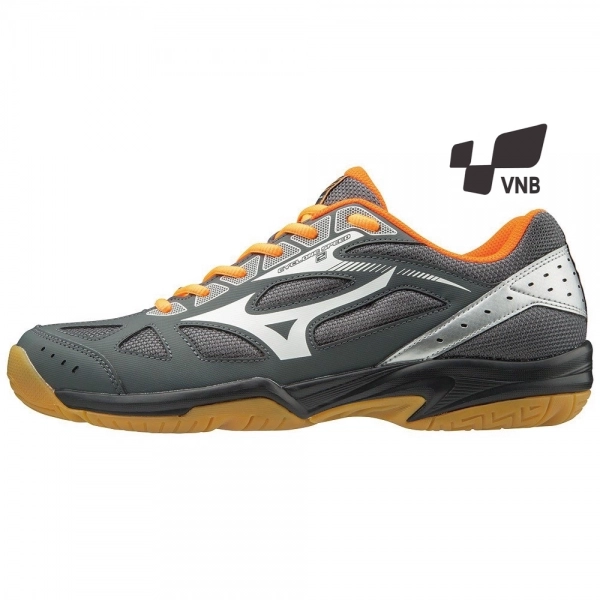 Giày Cầu Lông Mizuno Cyclone Speed 2 - Ghi trắng