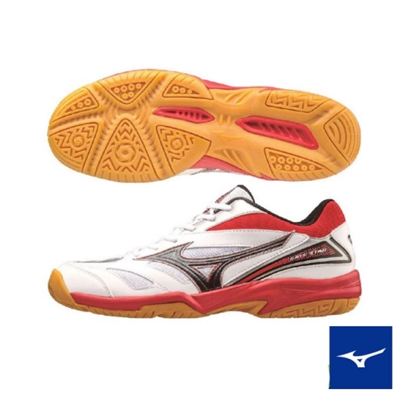 Giày cầu lông Mizuno Gate Sky 4009 - Trắng Đỏ