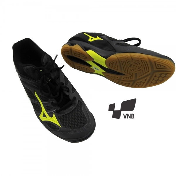 Giày cầu lông Mizuno Thunder Blade - Đen Vàng