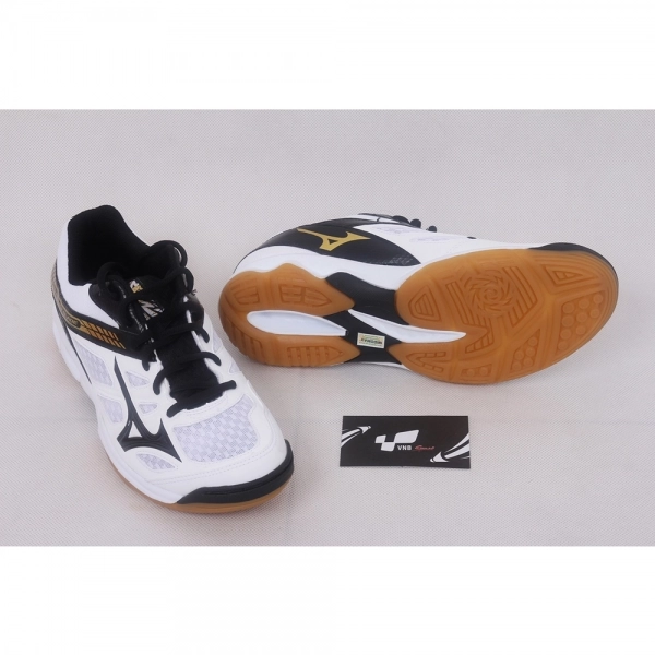 Giày Cầu Lông Mizuno Thunder Blade Trắng  - đen