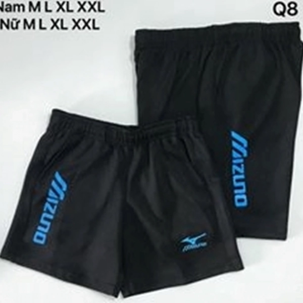 Quần cầu lông Mizuno 01 - Đen xanh