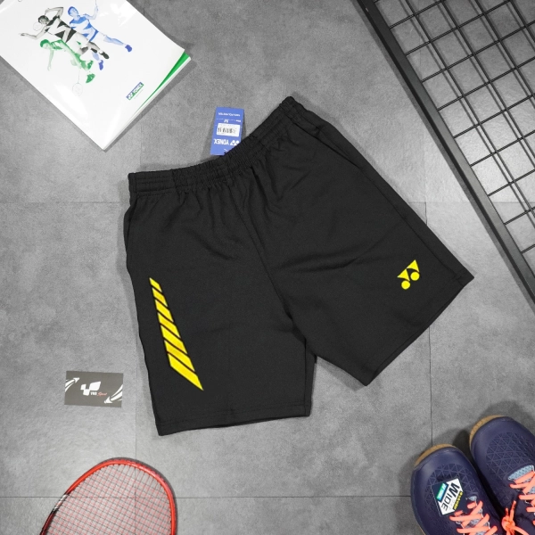 Quần cầu lông Yonex Q2 nam - Đen vàng