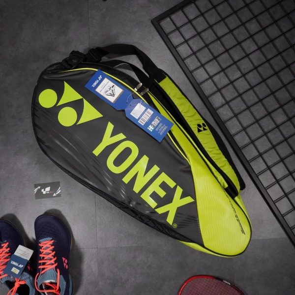 Túi cầu lông Yonex 9626 BT6 (2019) Đen Xanh chuối