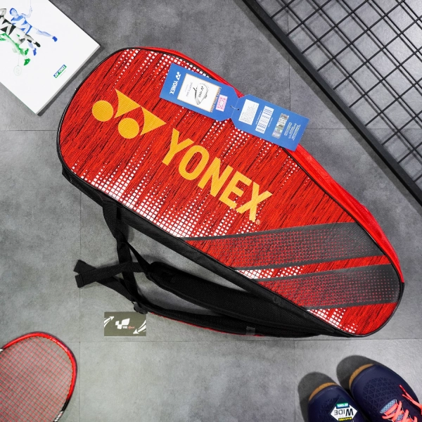 Túi cầu lông Yonex LRB 05MS BT6-S - Đỏ - Logo vàng