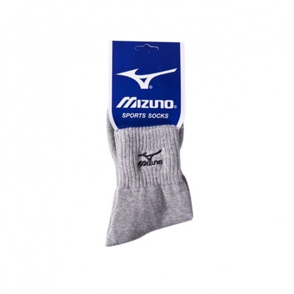 Vớ cầu lông Mizuno trơn dài - Xám