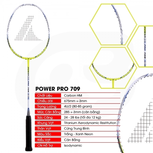 Vợt Cầu Lông Pro Kennex Power Pro 709 chính hãng