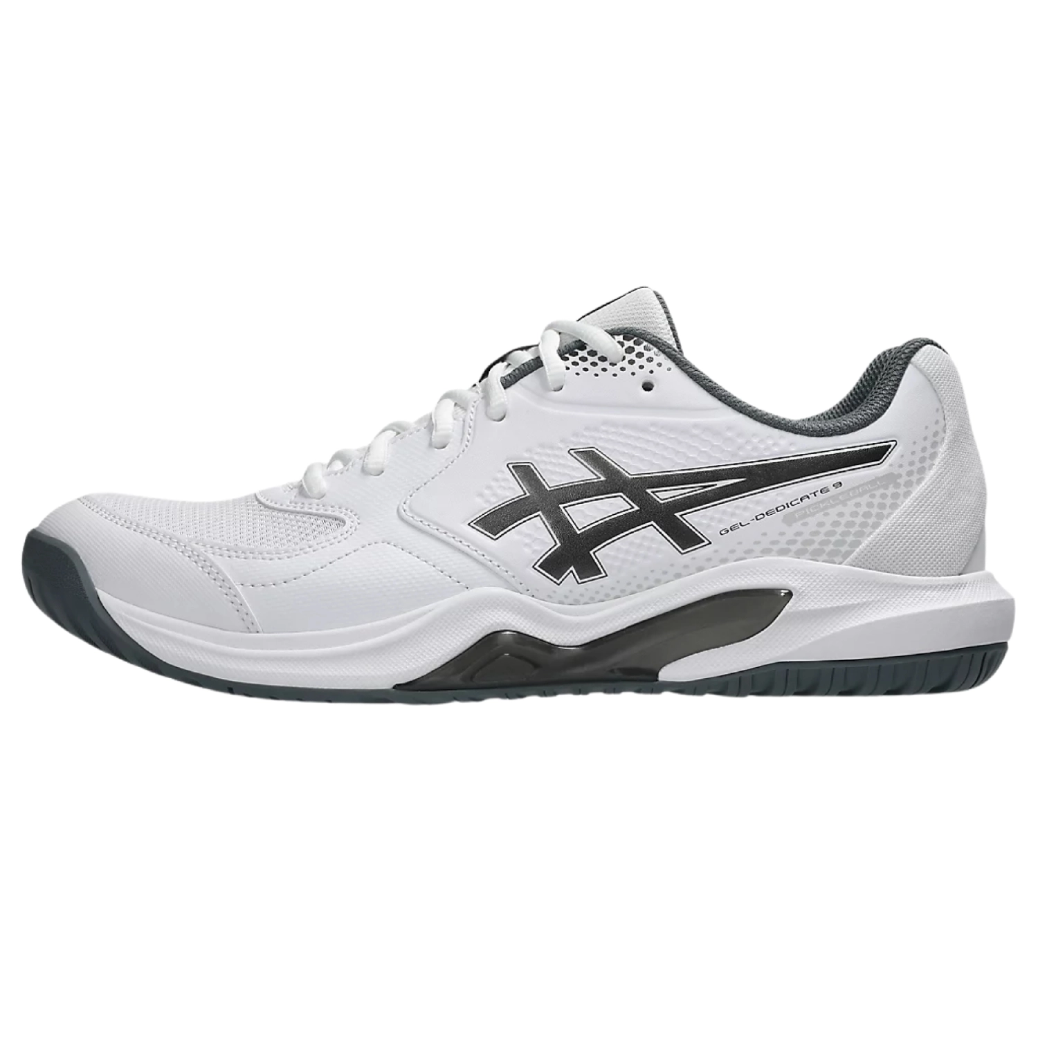 Giày Pickleball Asics Gel-Dedicate 9 - Trắng đen chính hãng (1041A545.100)