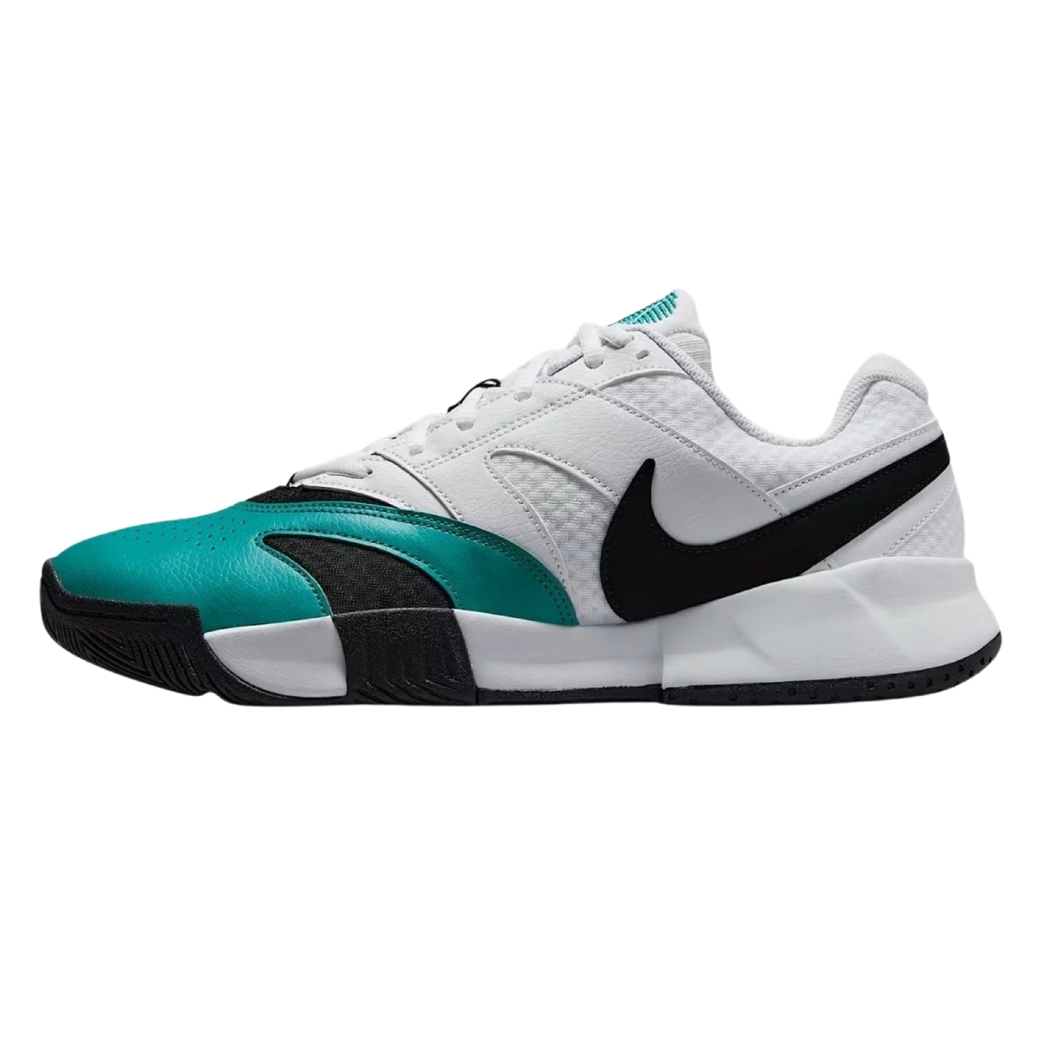 Giày Pickleball Nike Court Lite 4 White Radiant Emerald chính hãng (FD6574-104)
