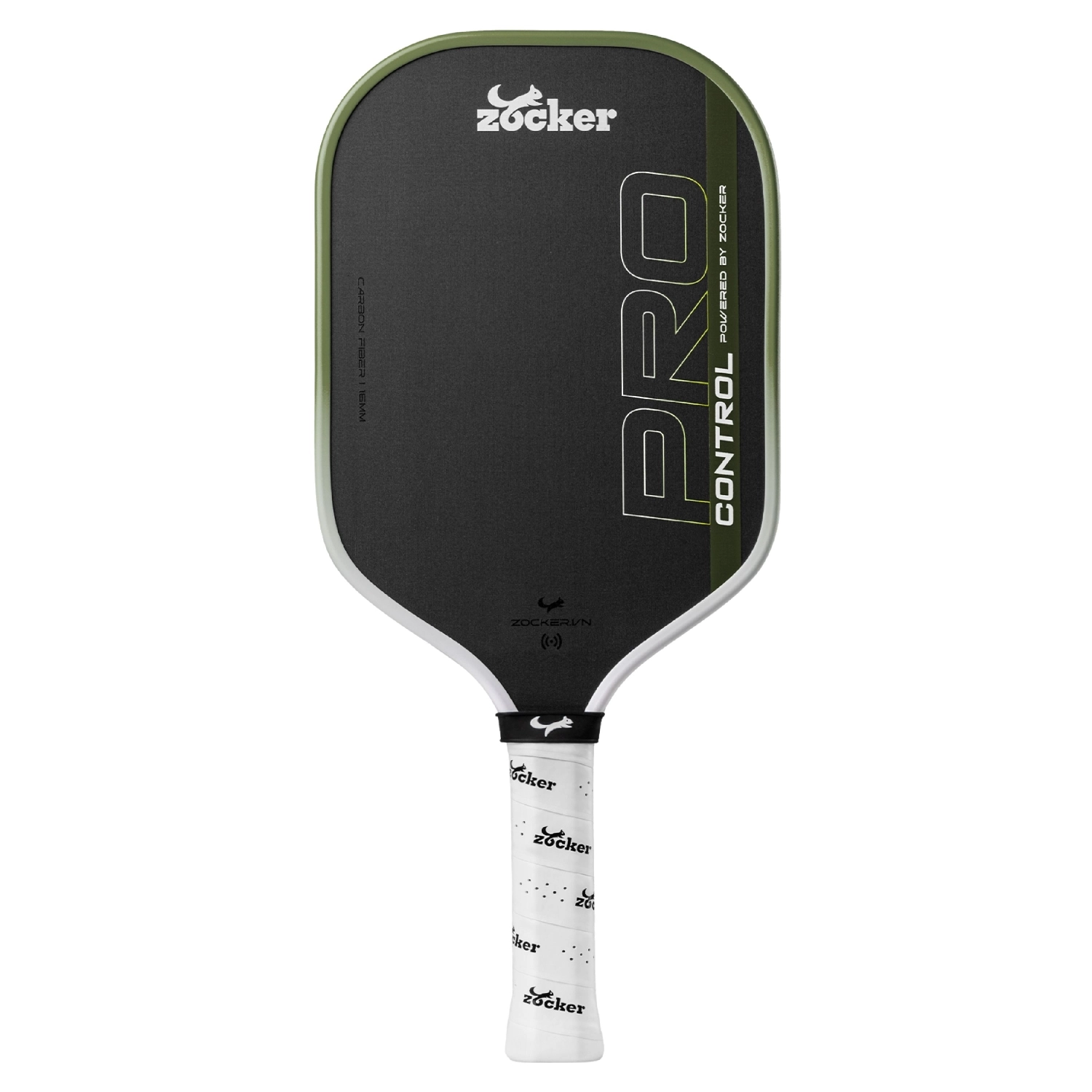 Vợt Pickleball Zocker Pro Control 16mm màu Xanh lá
