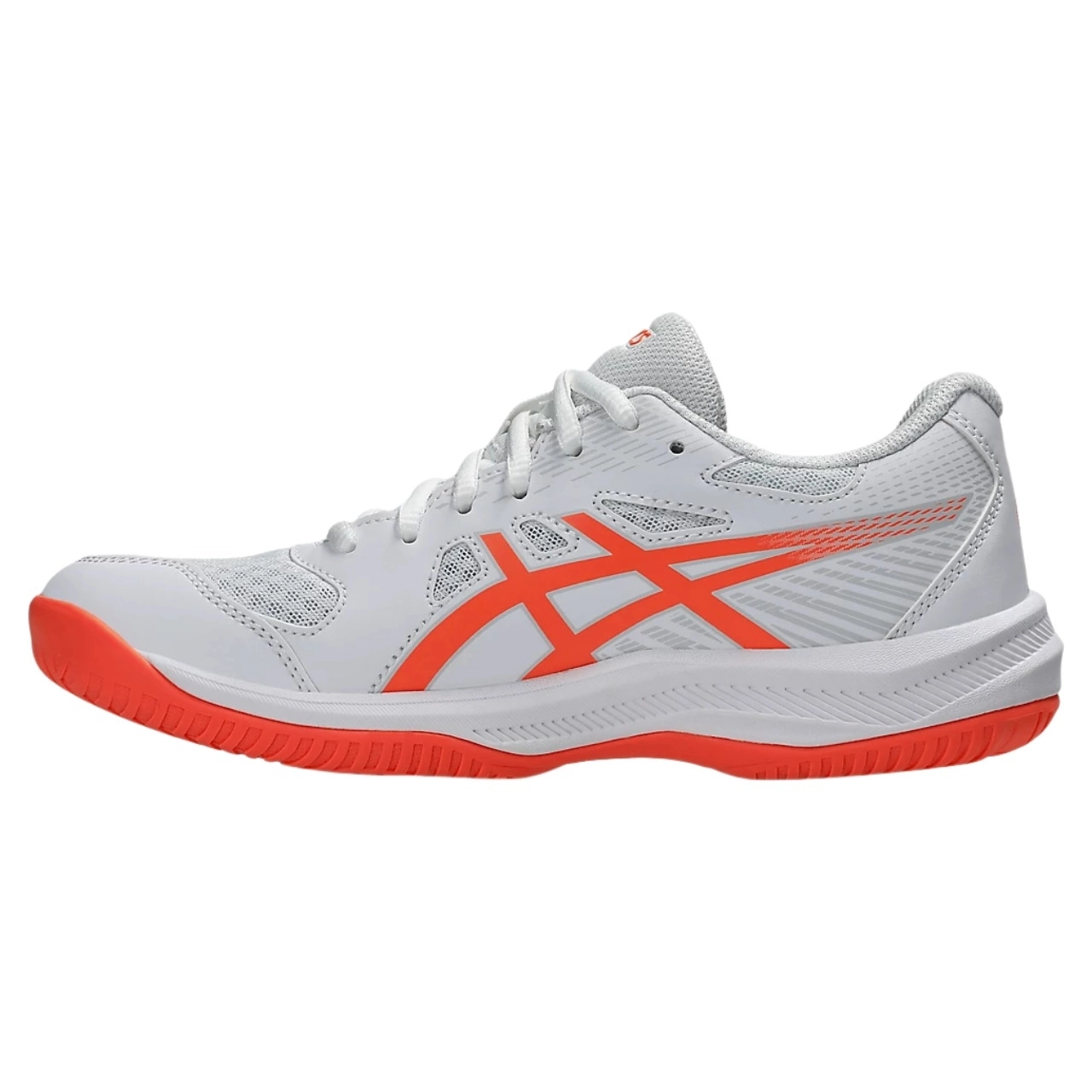 Giày cầu lông Asic Upcourt 6 Women - Trắng cam