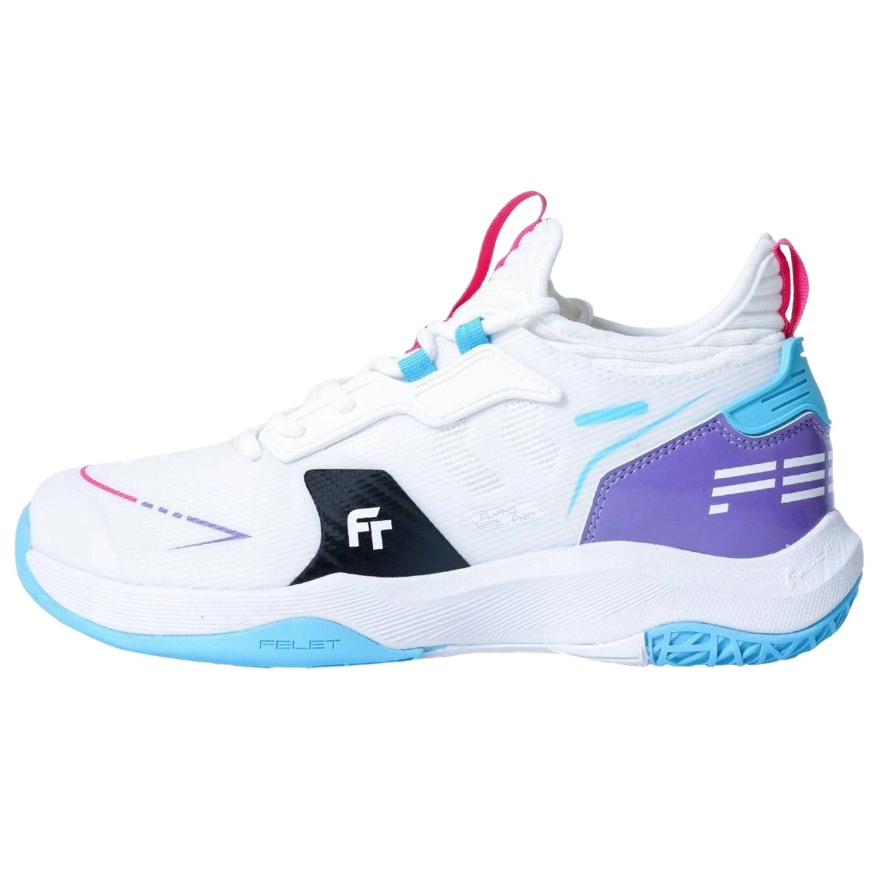 Giày cầu lông Felet Flying Pro V2 - Trắng