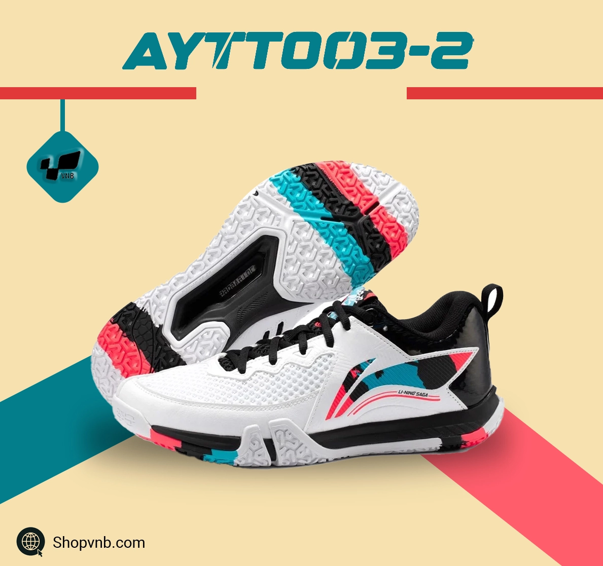 Giày cầu lông Lining AYTT003-2 chính hãng