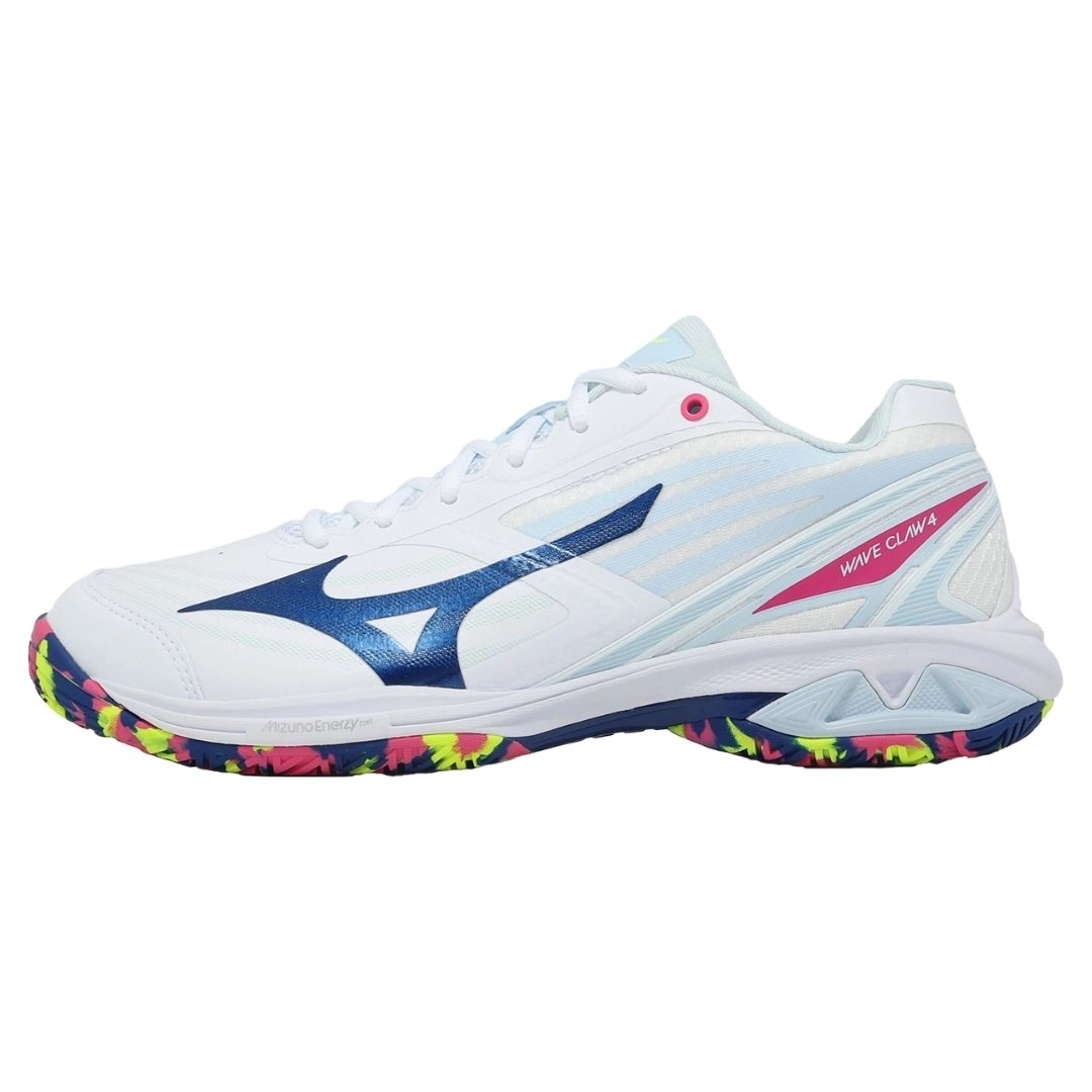 Giày cầu lông Mizuno Wave Claw 4 - Trắng chính hãng (71GA264302)