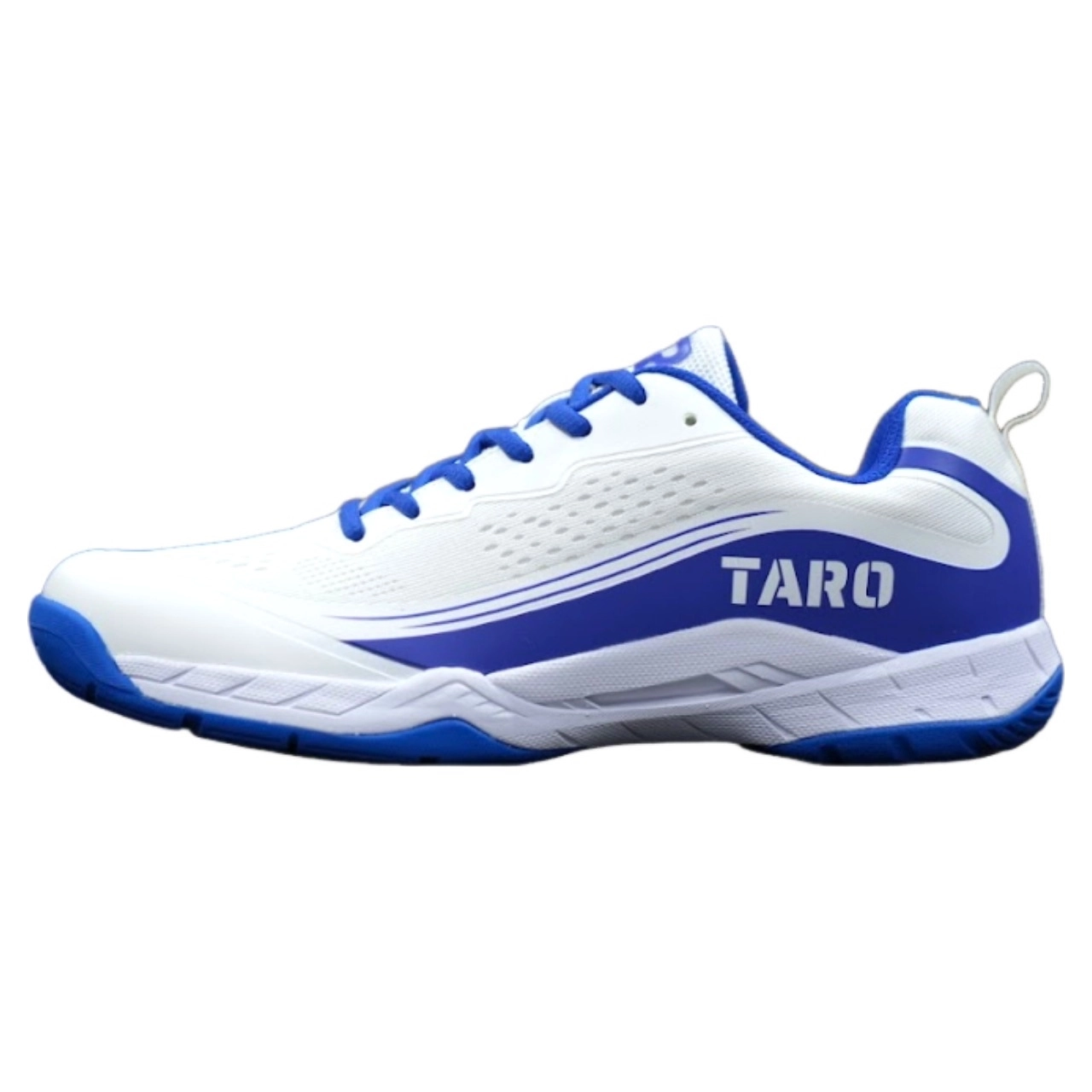 Giày cầu lông Taro TR025-1 - Trắng xanh