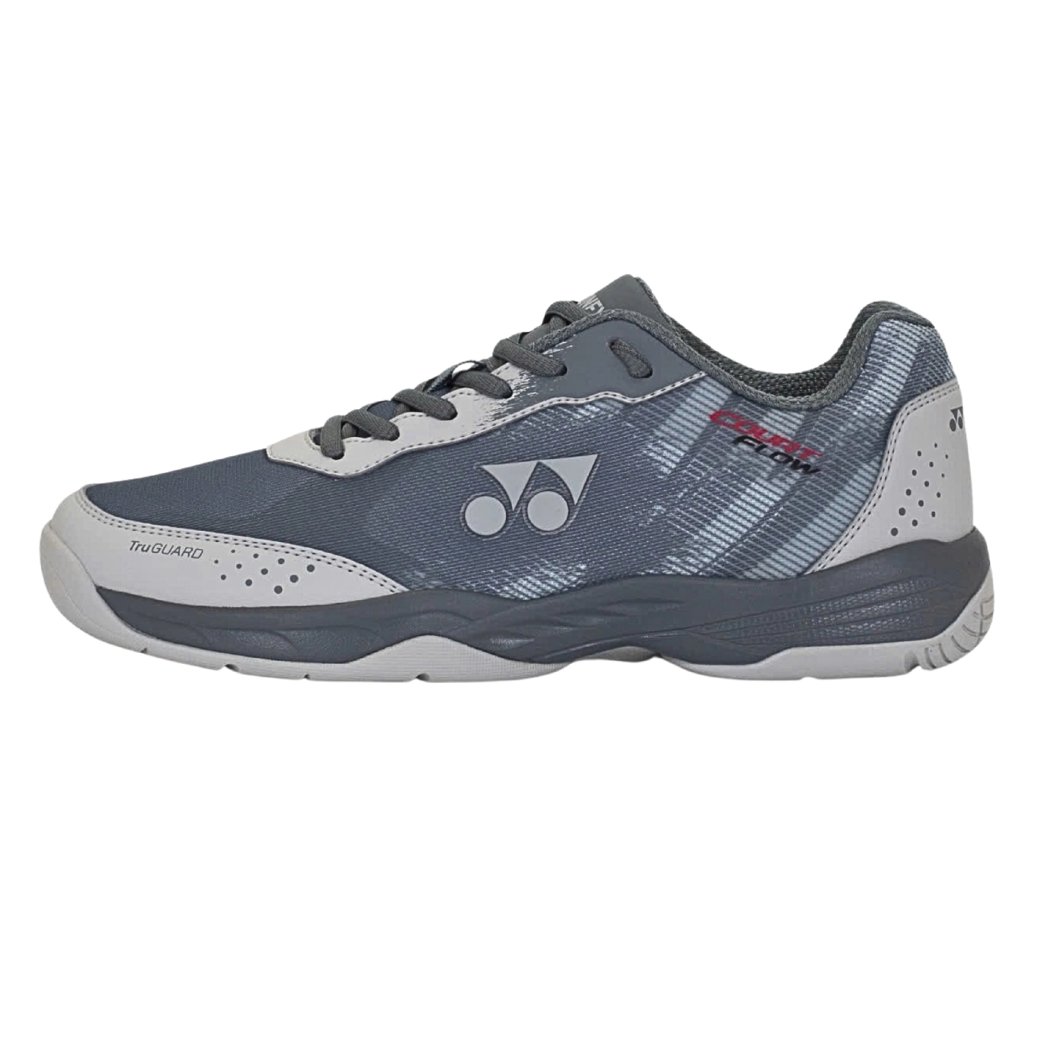 Giày cầu lông Yonex Court Flow - Monument/Oyster Mushroom chính hãng