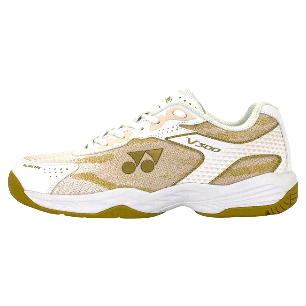 Giày cầu lông Yonex Velo 300 - White/Gold