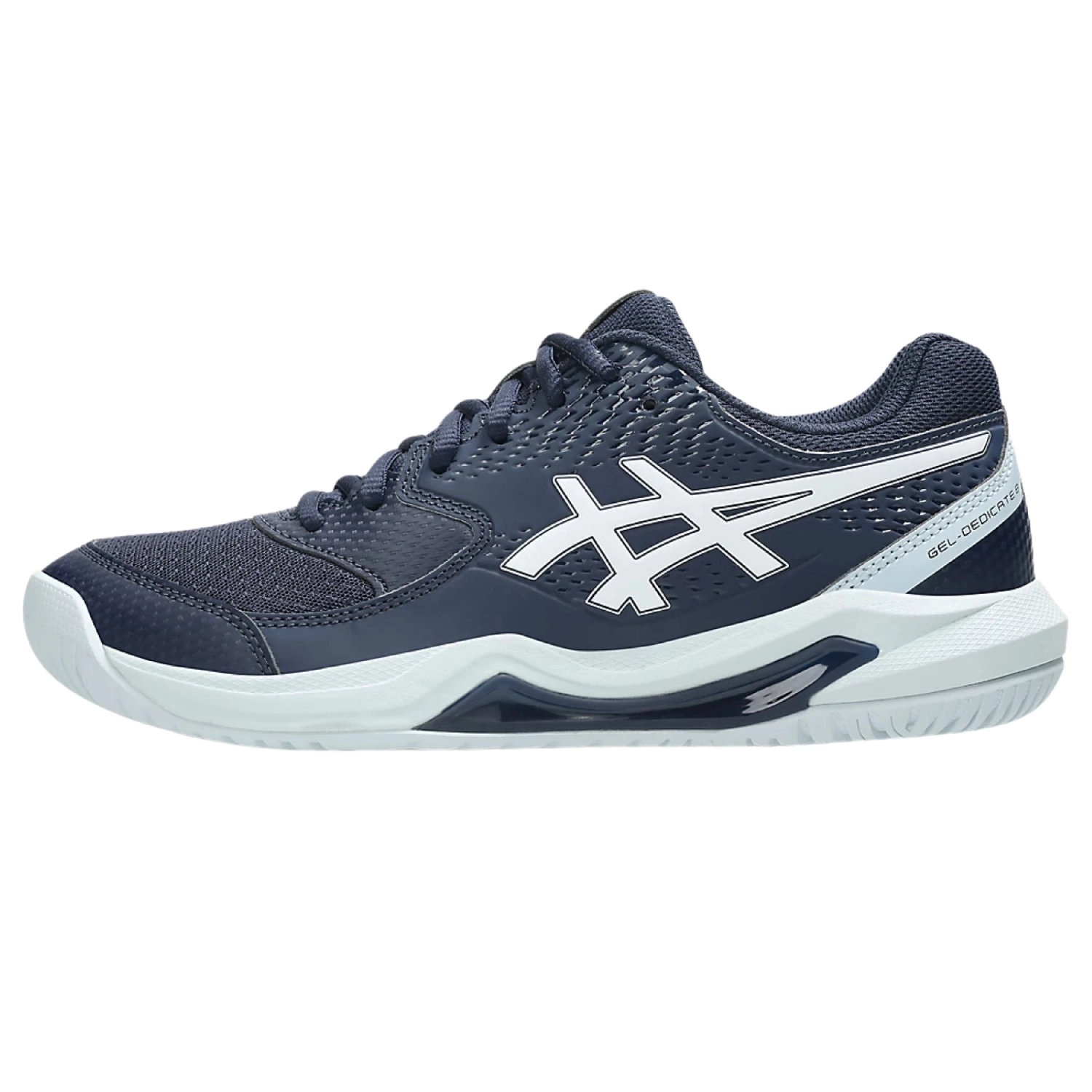 Giày Pickleball Asics Gel-Dedicate 8 - Trắng đen chính hãng (1042A237.106)