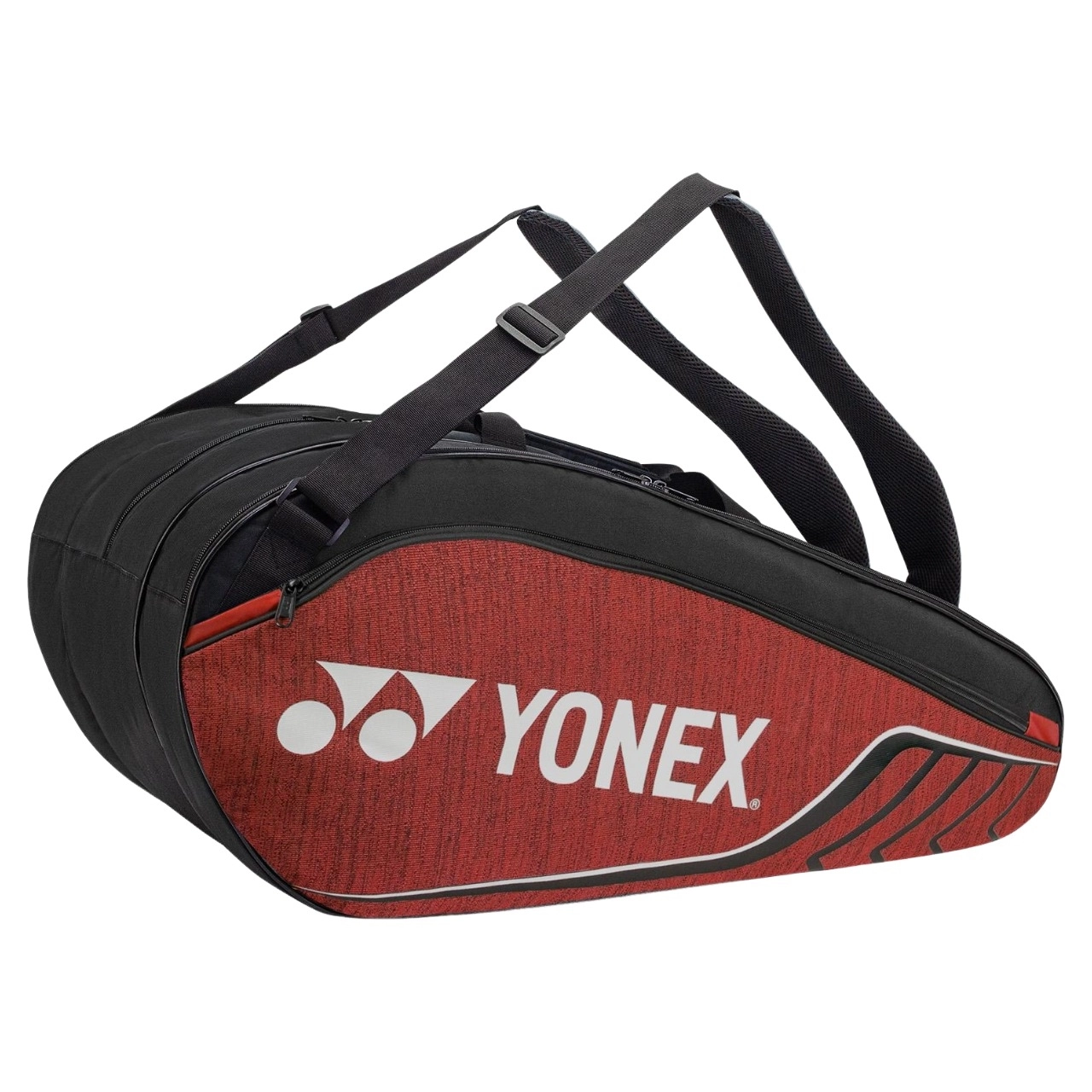 Túi cầu lông Yonex BAG324B0629 - JetBlack/Chinese Red