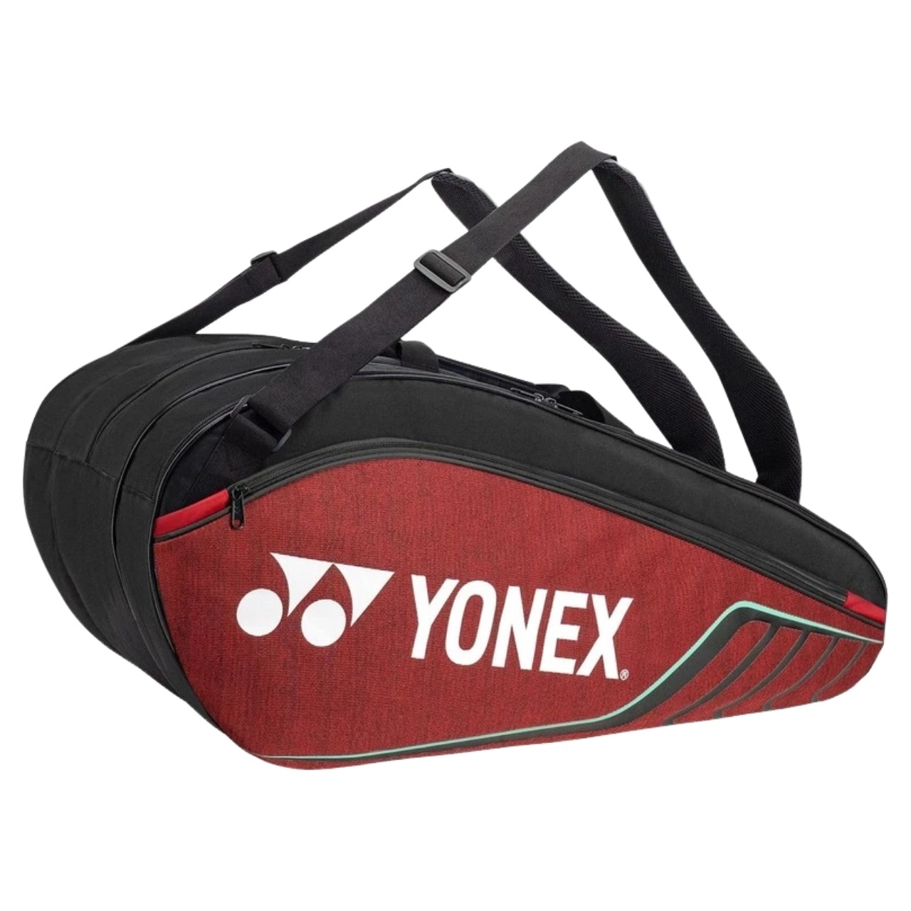 Túi cầu lông Yonex BAG324B0726 - JetBlack/Chinese Red