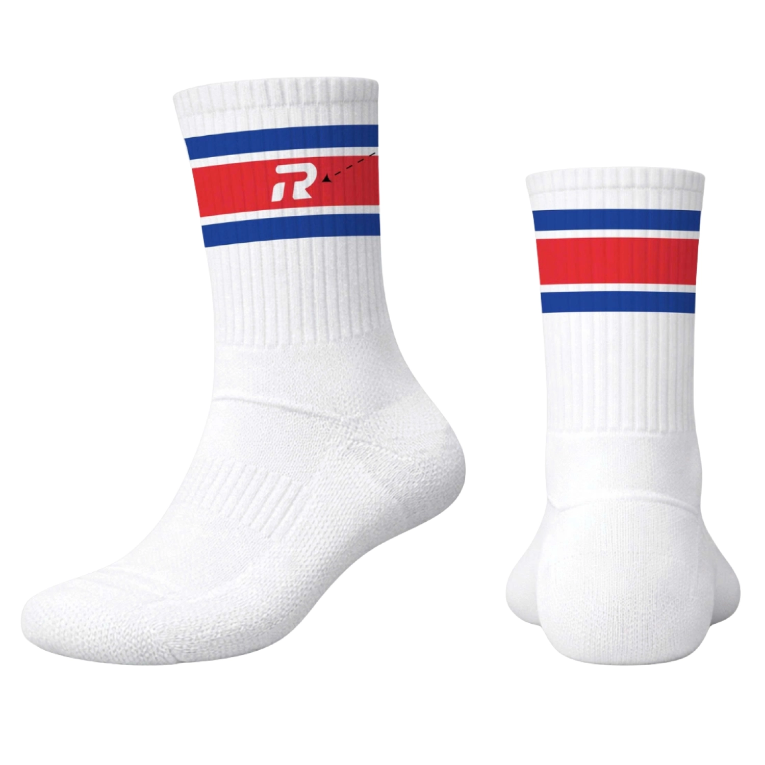 Vớ cầu lông Taro Pattern TTR06-2601 Dài - Xanh đỏ