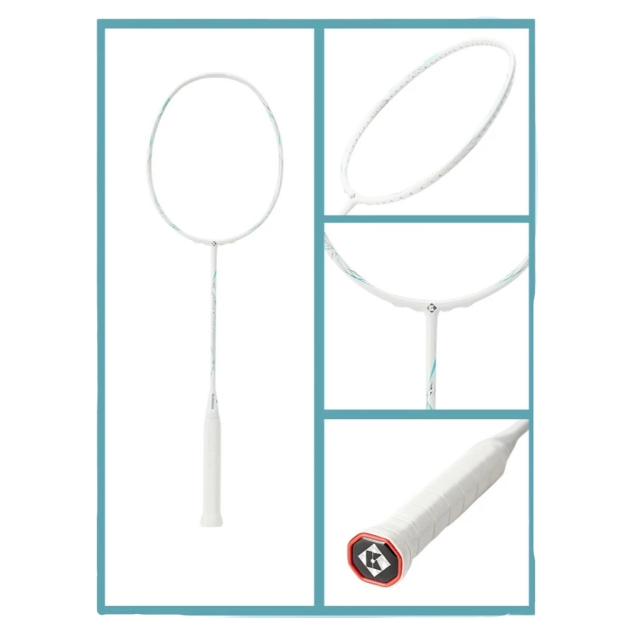 Vợt Cầu Lông Kumpoo Power Control K520 Pro Plus - Xanh