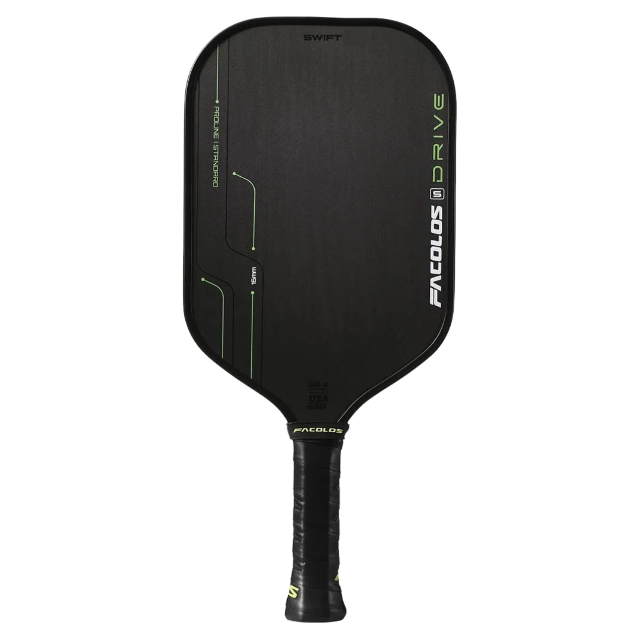 Vợt Pickleball Facolos Drive Swift 16mm - Neon