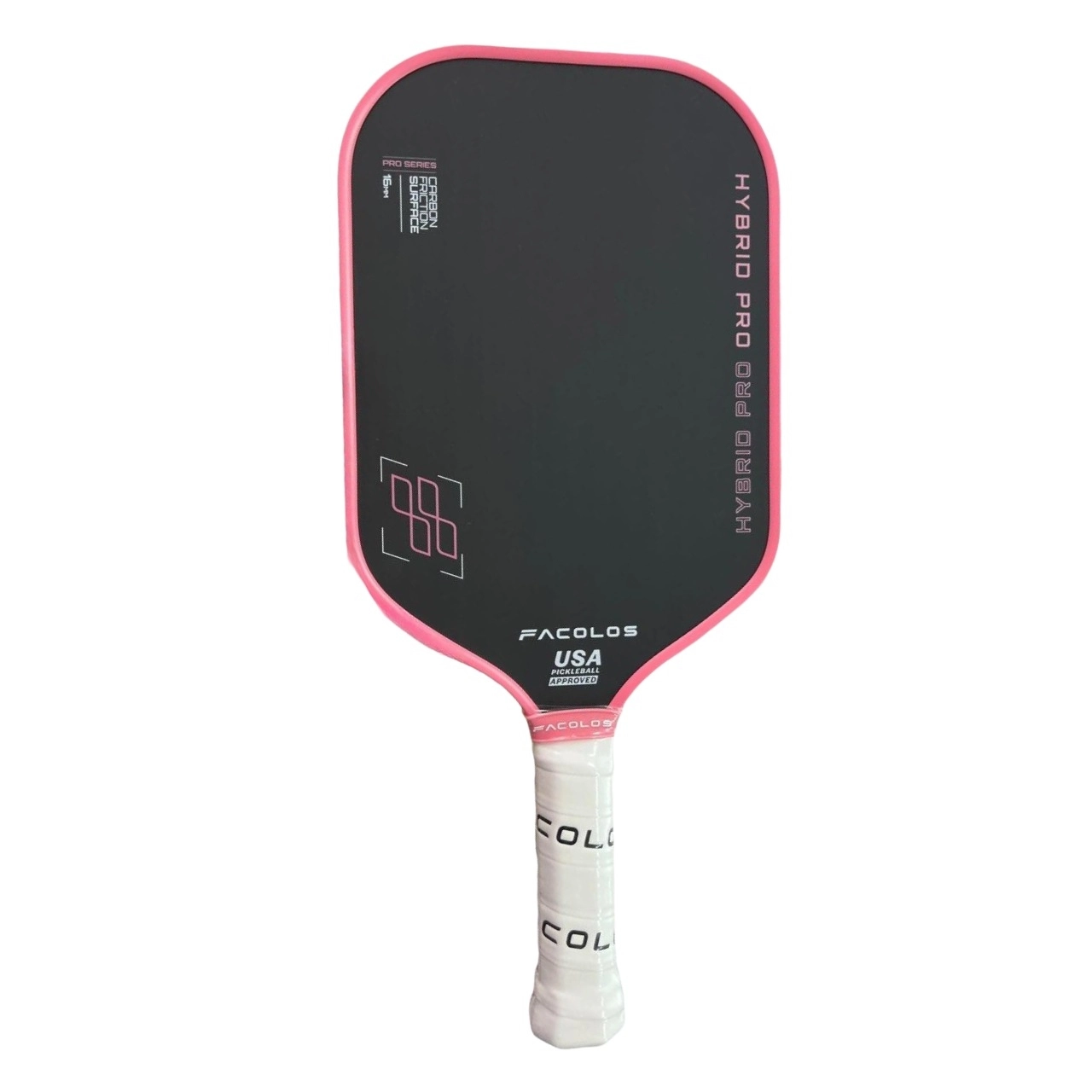 Vợt Pickleball Facolos Pro Hybrid 16mm - Pink