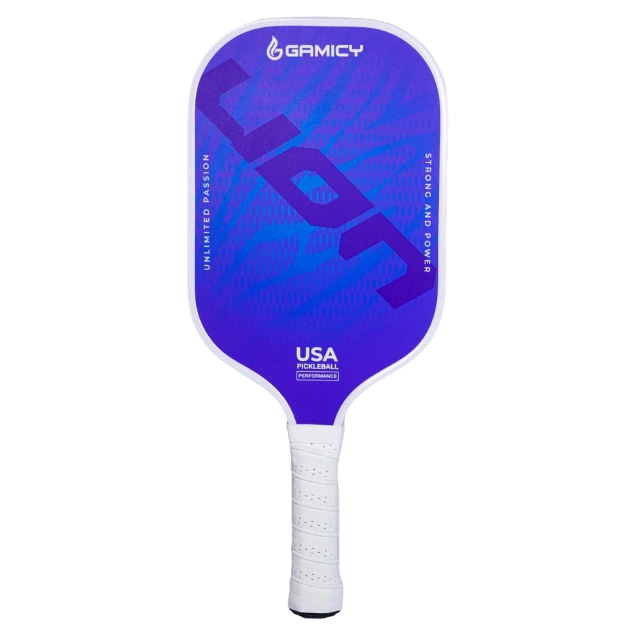 Vợt Pickleball Gamicy Burning Lion 16mm - Xanh bích