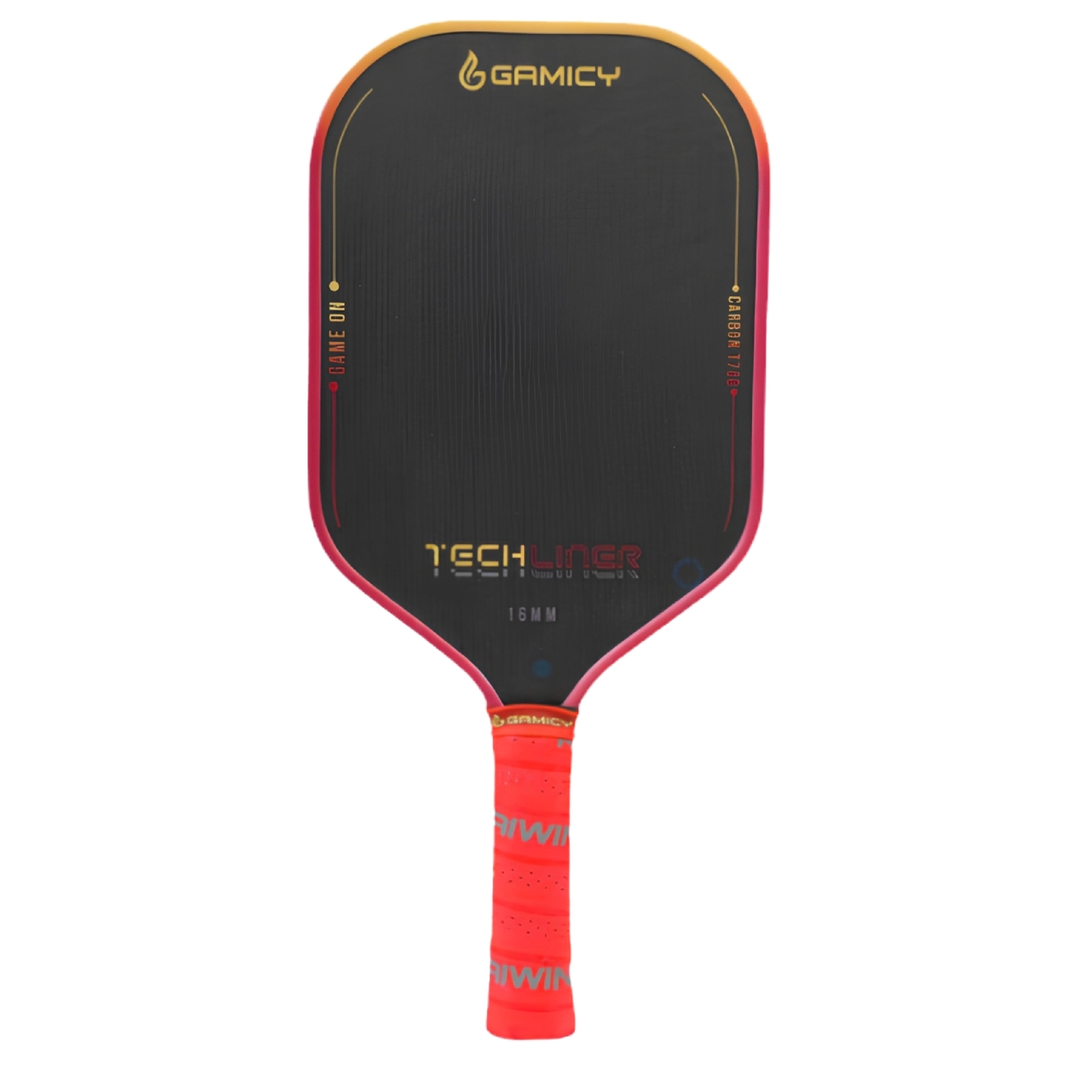 Vợt Pickleball Gamicy Techliner 16mm màu đỏ