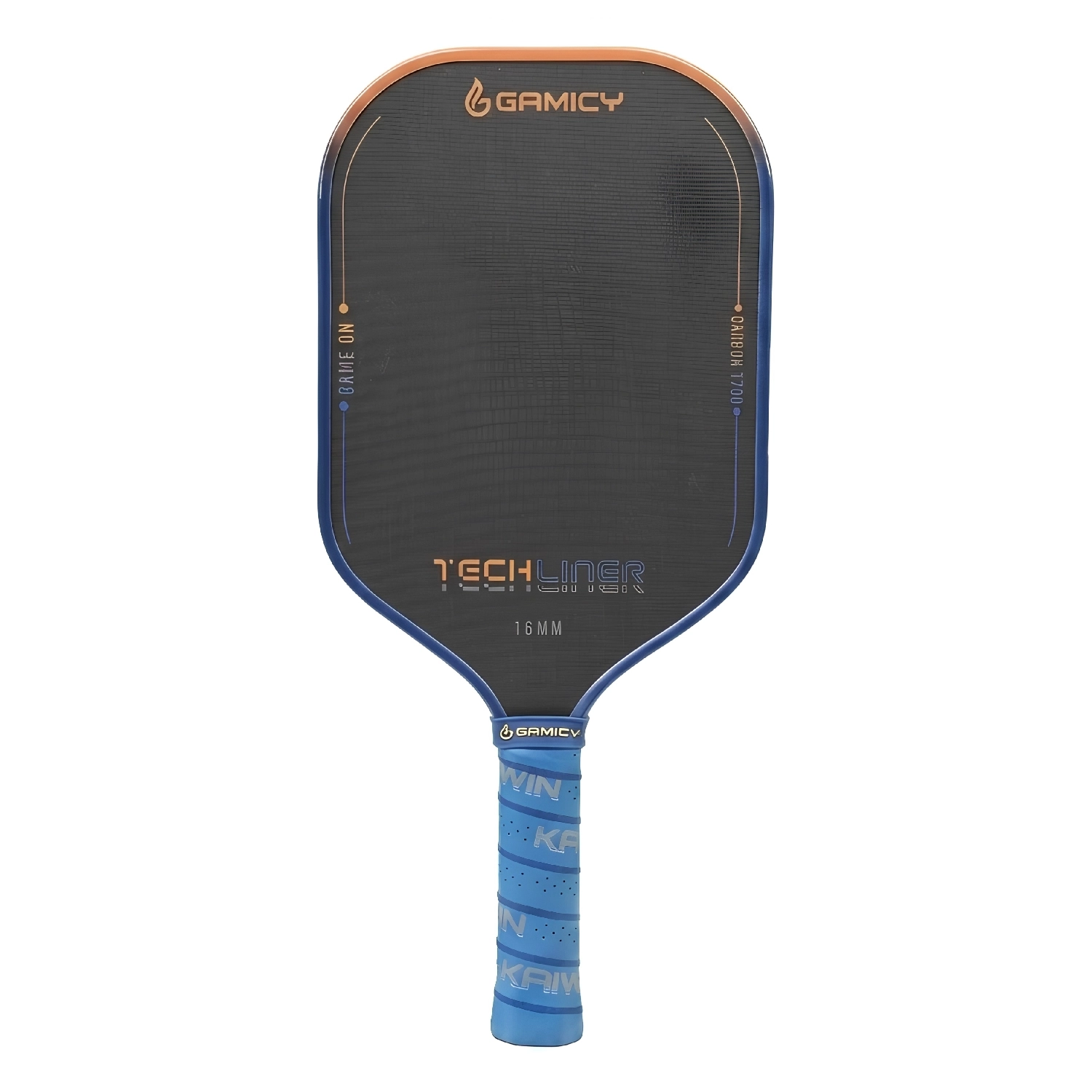 Vợt Pickleball Gamicy Techliner 16mm màu xanh coban