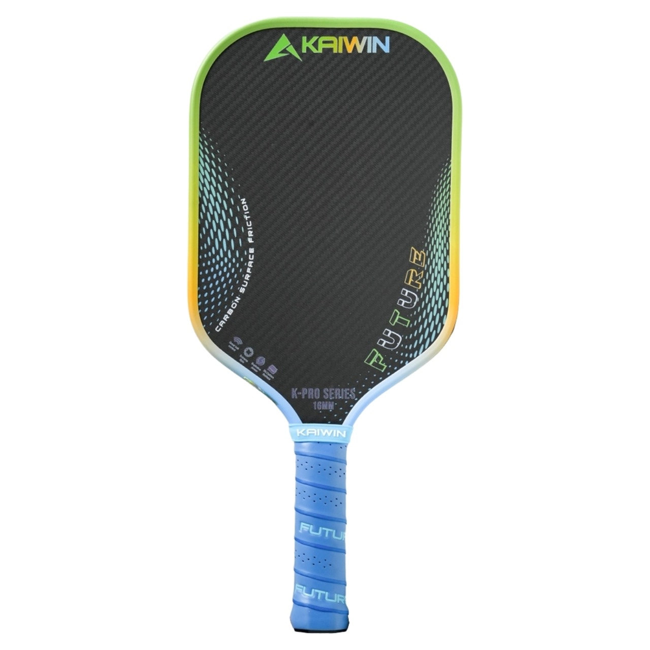 Vợt Pickleball Kaiwin Future 3K 16mm - Xanh lá