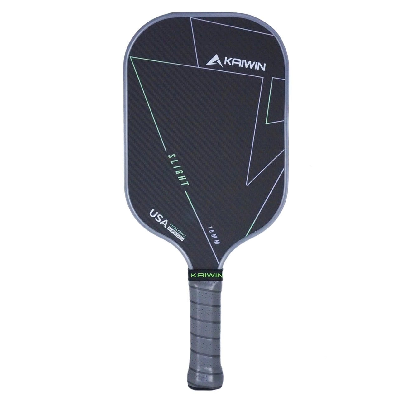 Vợt Pickleball Kaiwin Slight T1000 3K 16mm - Xám