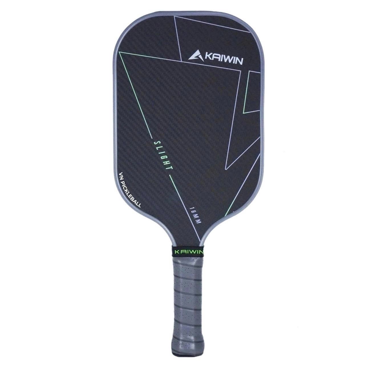 Vợt Pickleball Kaiwin Slight T1000 3K 16mm - Xám