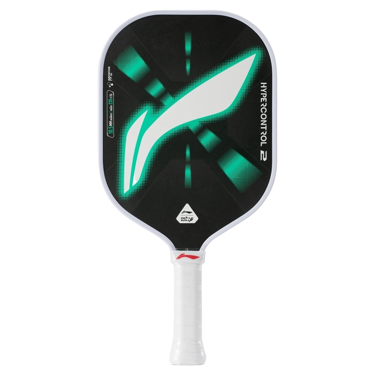 Vợt Pickleball Lining Hypercontrol 2 10.5mm - Trắng (ACPV039-10)