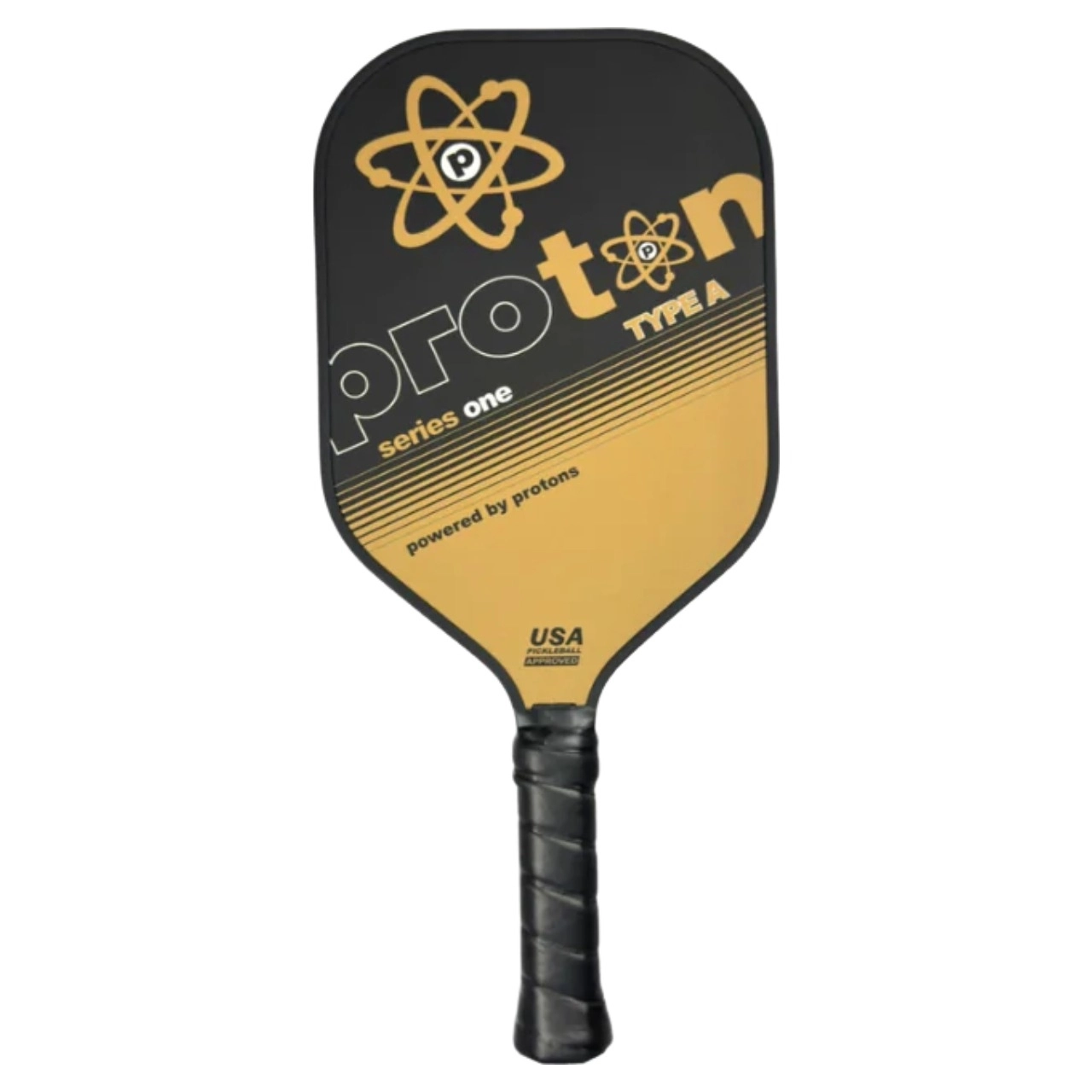 Vợt Pickleball Proton Series One - Type A 15mm - Đen vàng