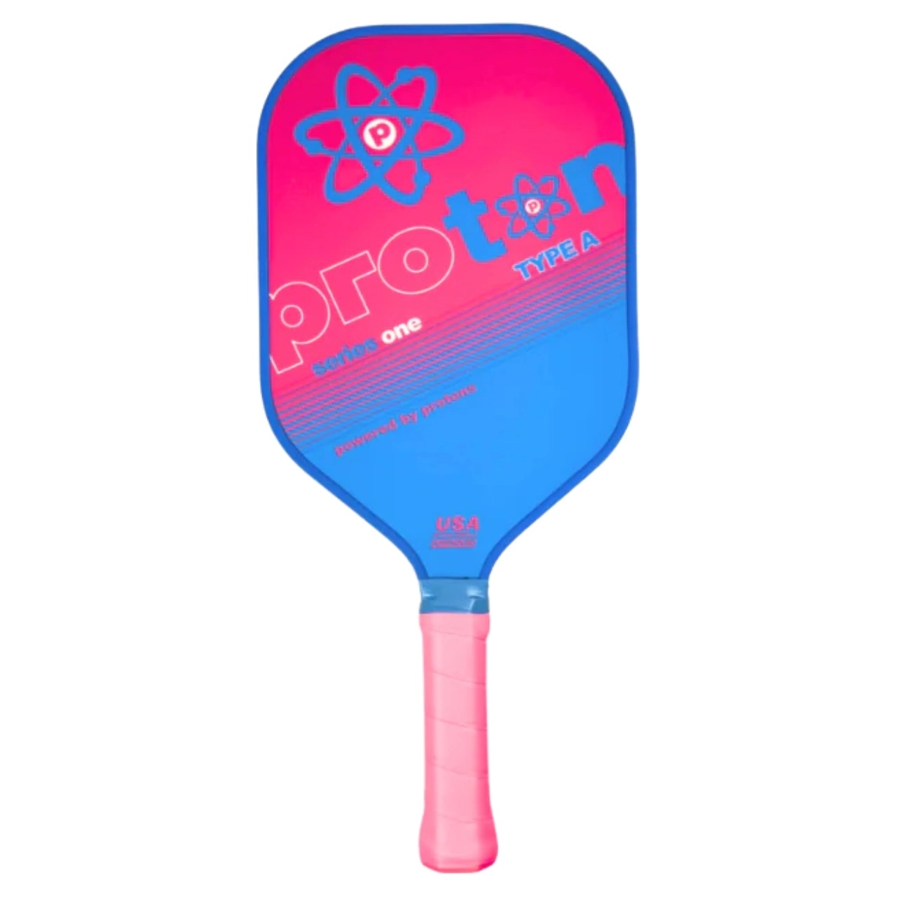 Vợt Pickleball Proton Series One - Type A 15mm - Xanh hồng