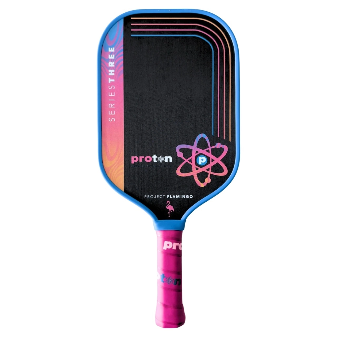 Vợt Pickleball Proton Series Three - Project Flamingo 15mm - Xanh