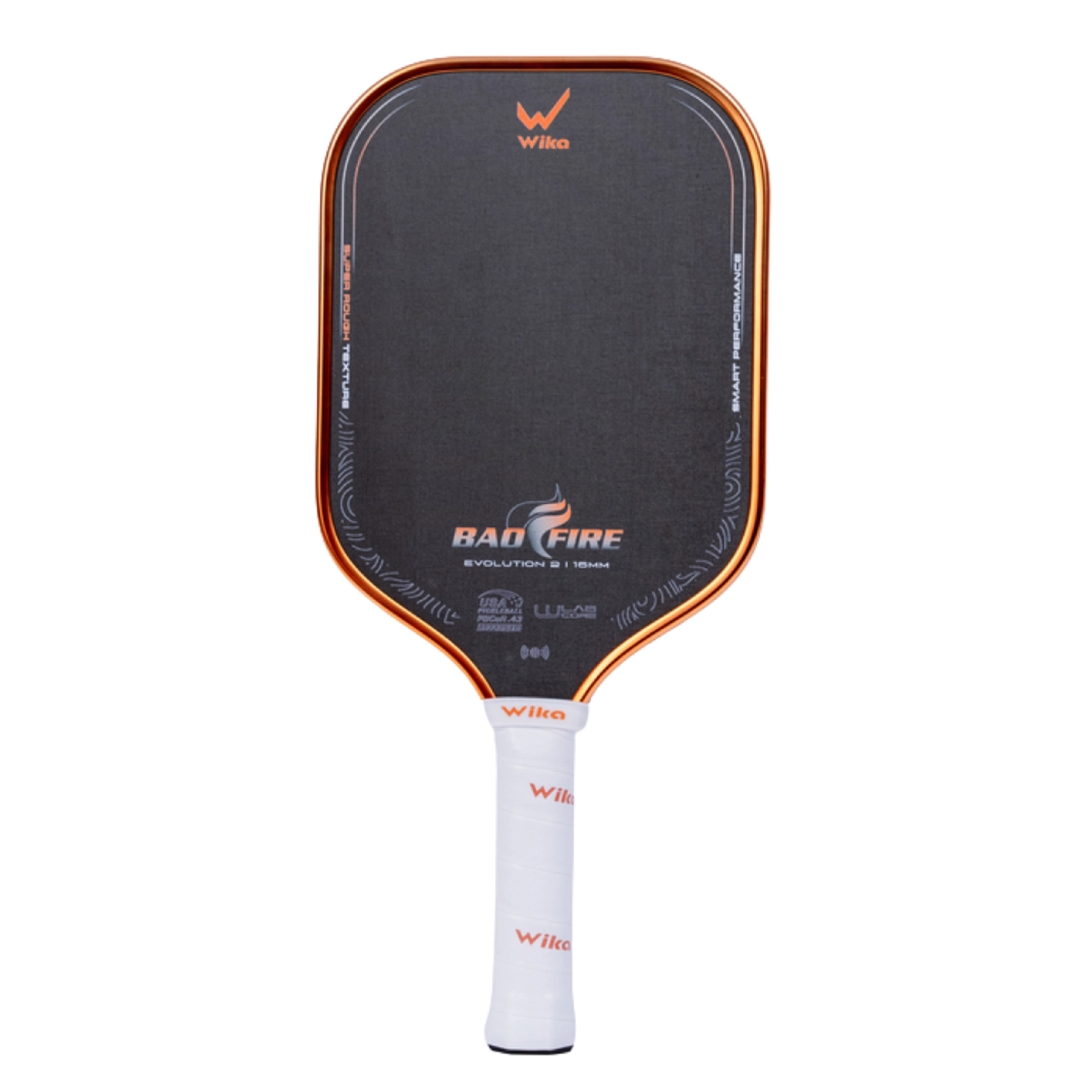Vợt Pickleball Wika Bao Fire 2 16mm - Cam đậm